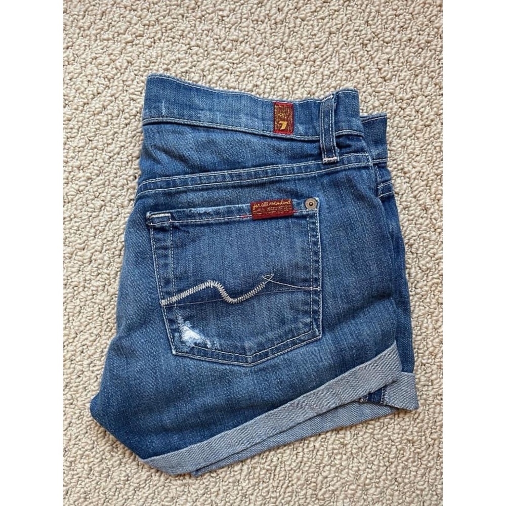7 jeans jean shorts